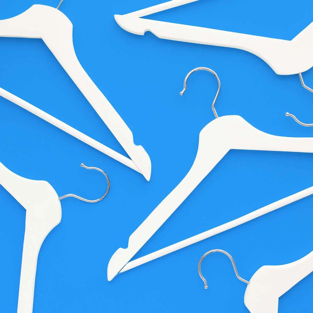 Abstract hanger pattern background